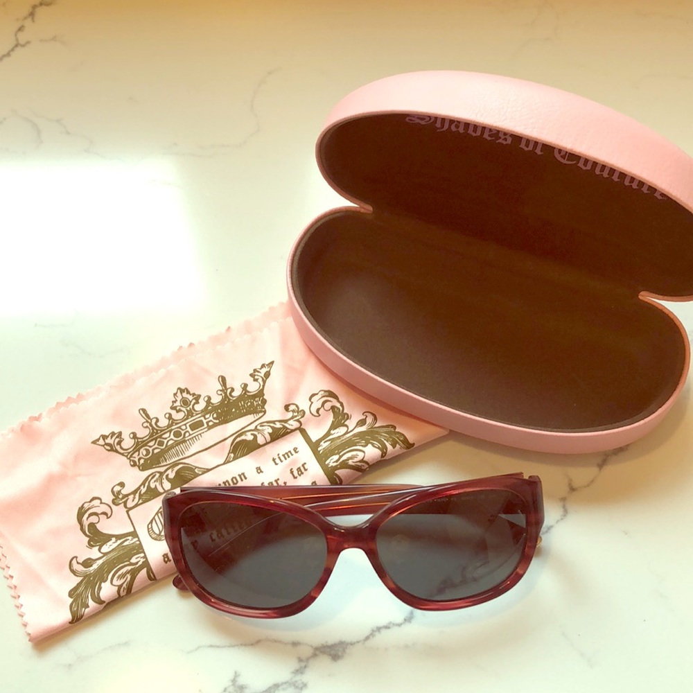 Juicy Couture brown frame sunglasses